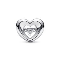 Charm Pandora Donna Pandora Moments in Argento Zirconia 792493C01 - 792493C01